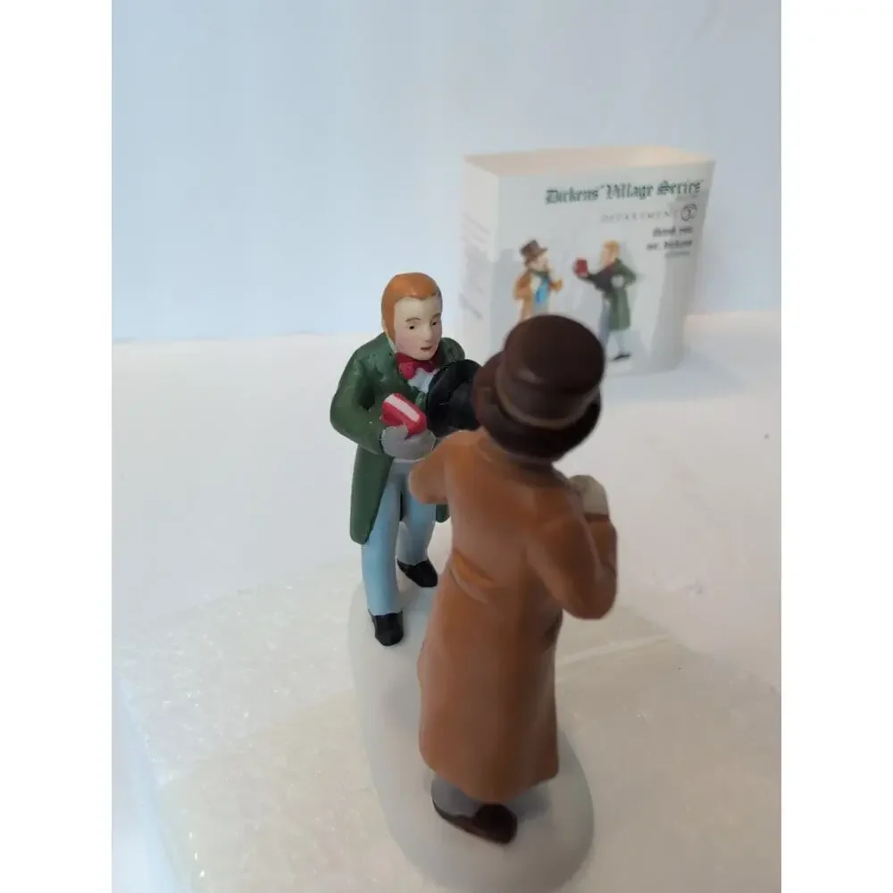 DEPT 56 THANK YOU, MR. DICKENS 4030366 NIB DICKENS VILLAGE‎ ACCESSORY